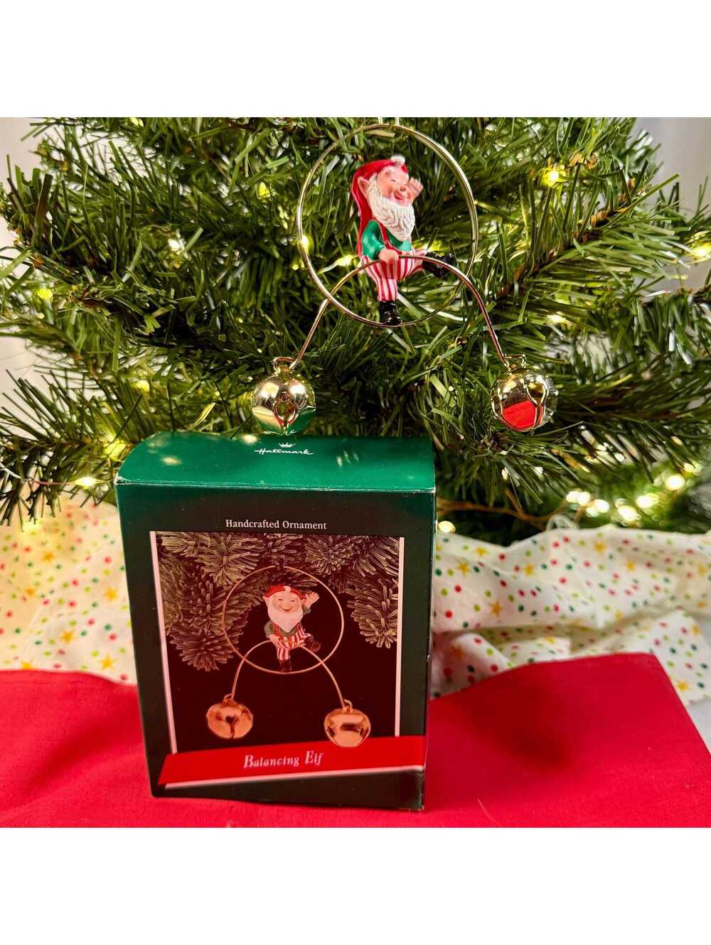 Balancing Elf - Hallmark Keepsake Ornament - 1989